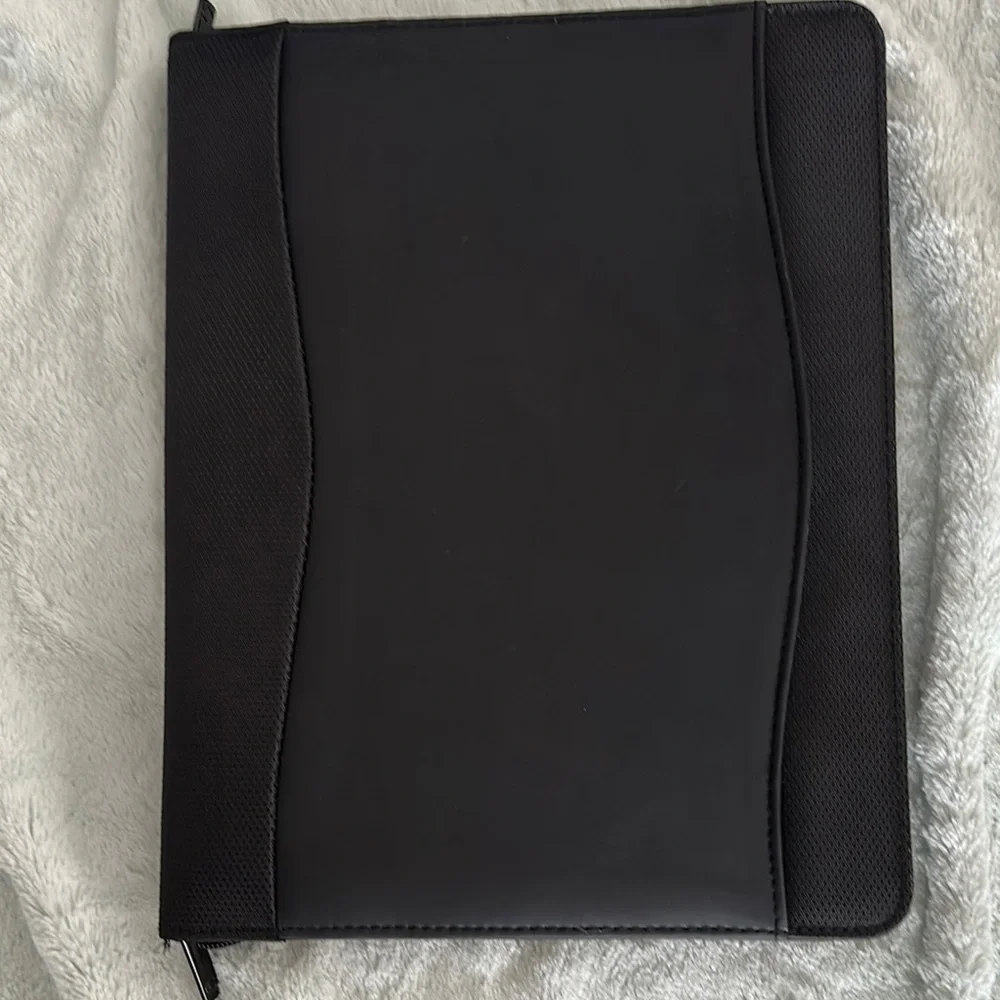 Professional Black Portfolio Folder